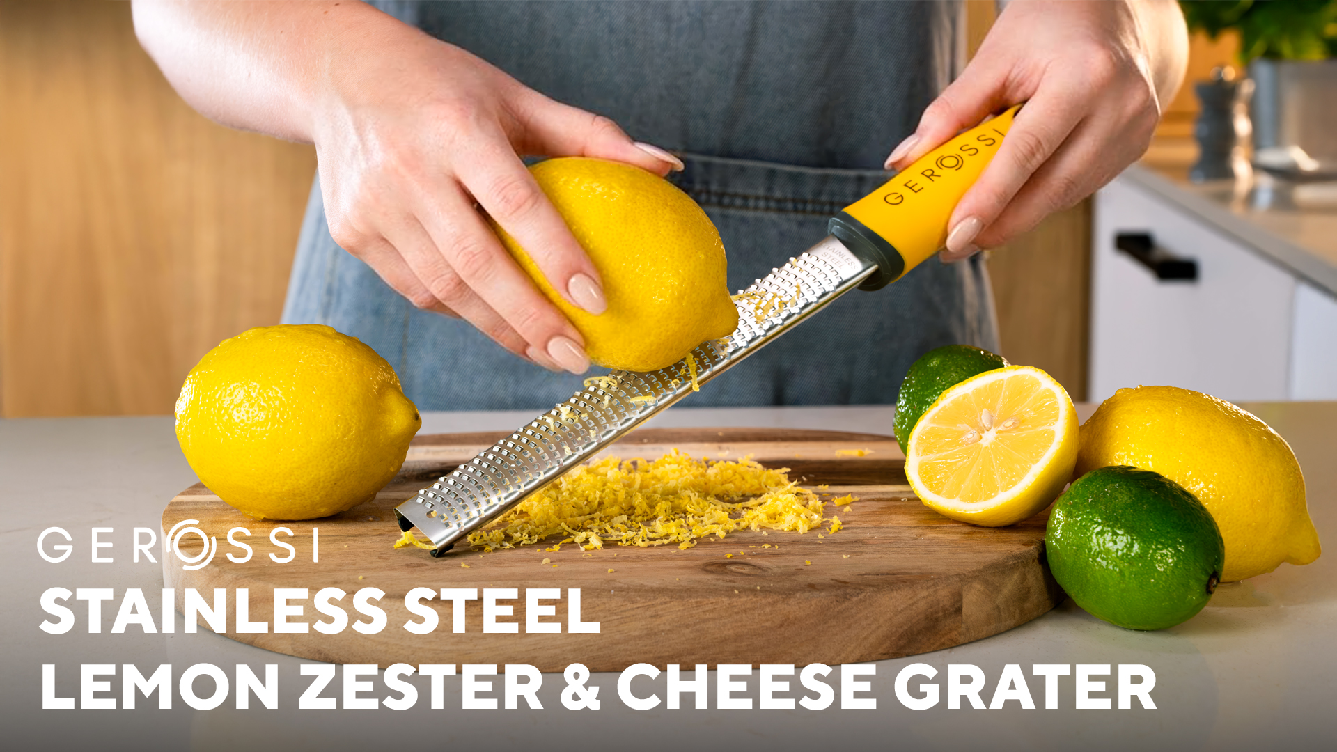 Amazon.com: Stainless Steel Cheese and Citrus Zester Grater w